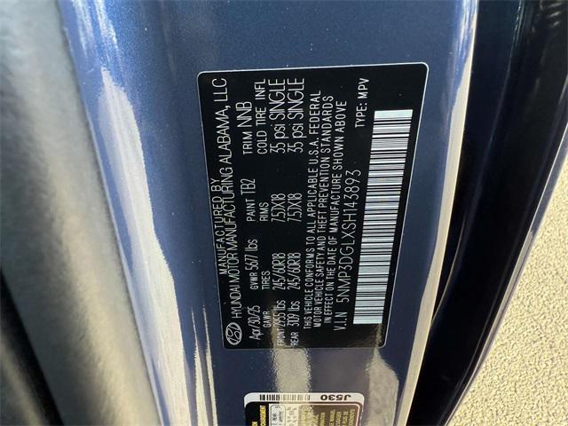 new 2025 Hyundai Santa Fe car, priced at $41,800