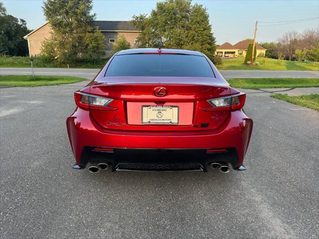 used 2017 Lexus RC F car, priced at $39,998