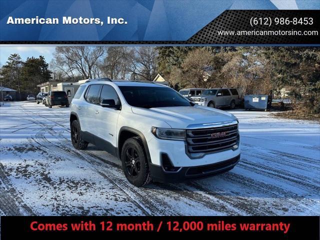 used 2021 GMC Acadia car, priced at $22,999