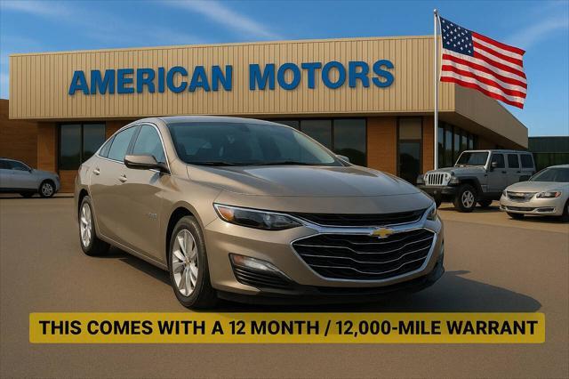 used 2022 Chevrolet Malibu car, priced at $15,500