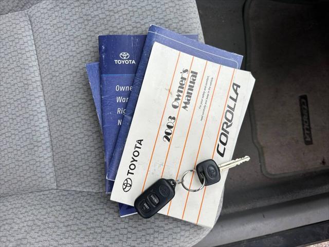 used 2003 Toyota Corolla car, priced at $2,900