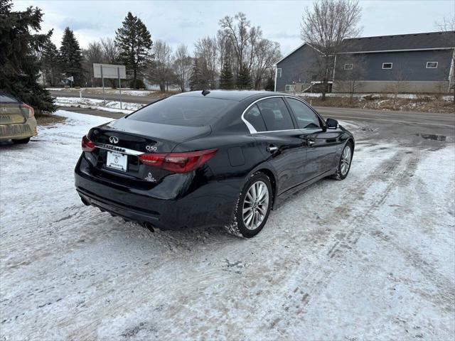 used 2018 INFINITI Q50 car, priced at $13,999