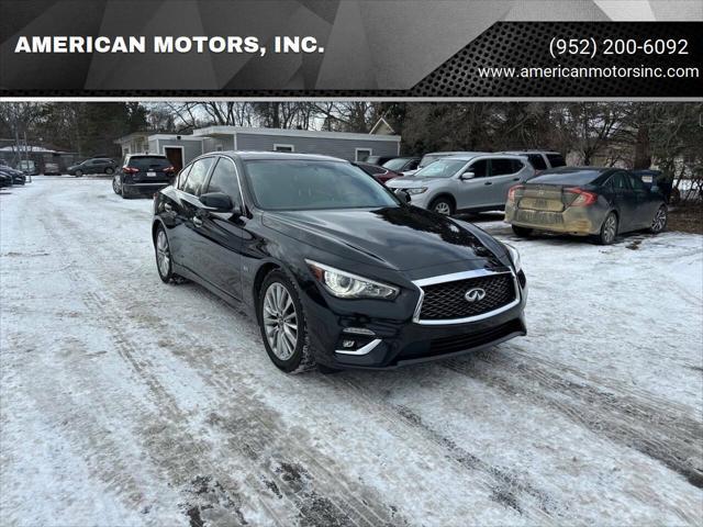 used 2018 INFINITI Q50 car, priced at $13,999