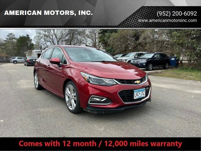 used 2018 Chevrolet Cruze car, priced at $11,999