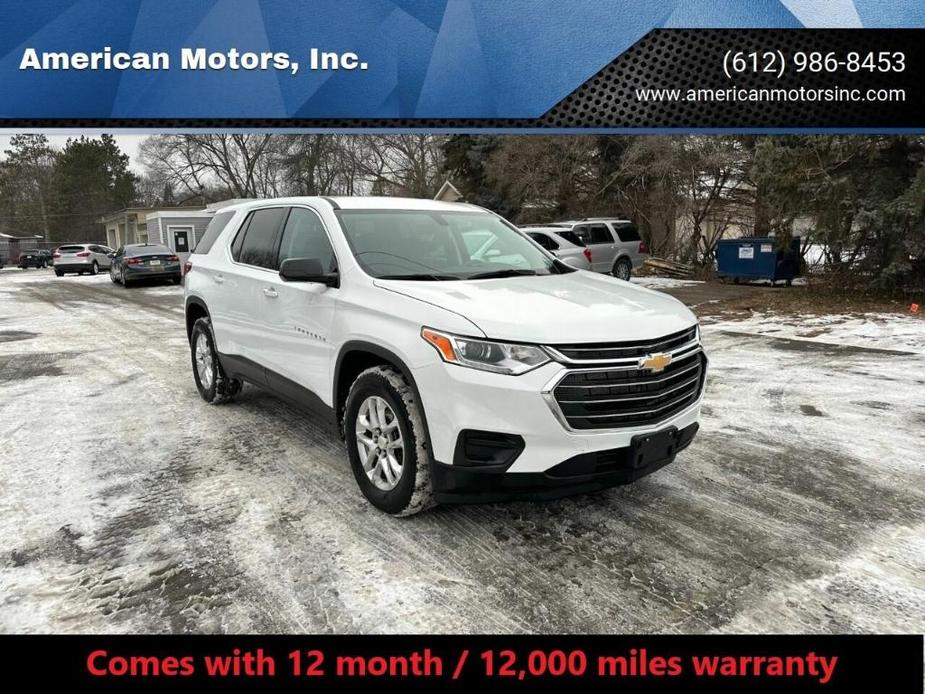 used 2021 Chevrolet Traverse car, priced at $20,999
