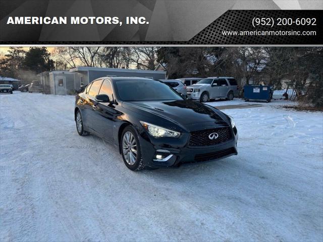 used 2018 INFINITI Q50 car, priced at $14,999