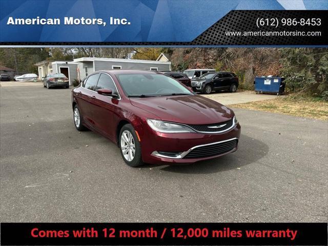 used 2015 Chrysler 200 car, priced at $8,500