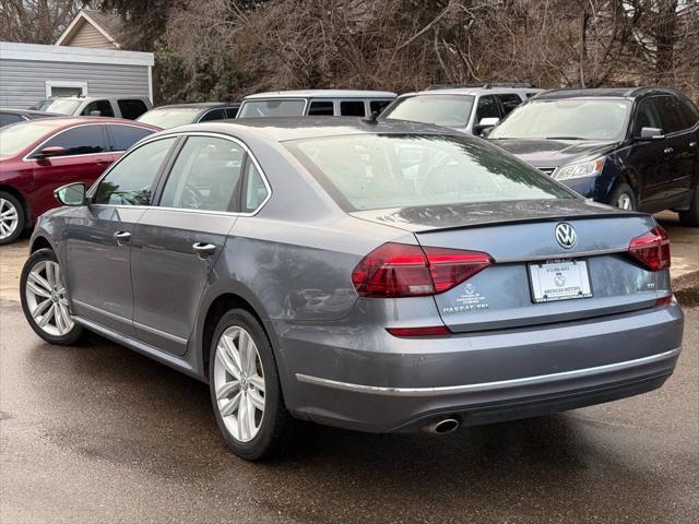 used 2018 Volkswagen Passat car, priced at $14,999