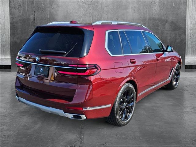 new 2025 BMW X7 car, priced at $95,775