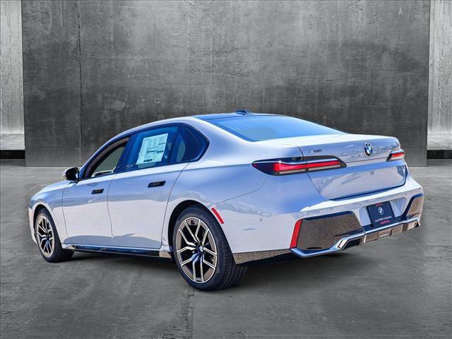 new 2025 BMW 740 car, priced at $105,575