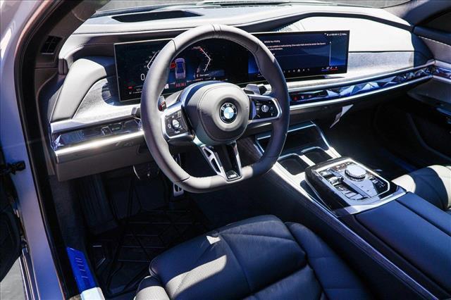 new 2025 BMW 740 car, priced at $105,575