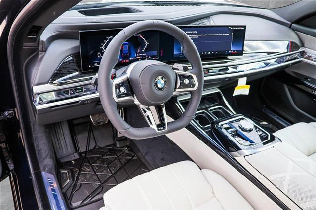 new 2025 BMW 740 car, priced at $114,330