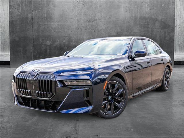 new 2025 BMW 740 car, priced at $114,330