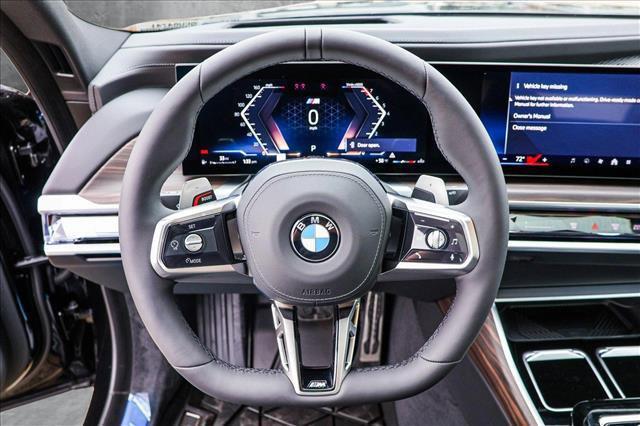 new 2025 BMW 740 car, priced at $105,980