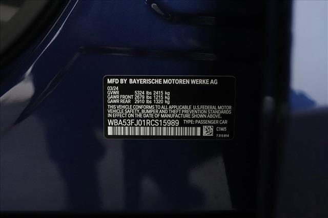 used 2024 BMW 530 car, priced at $53,888