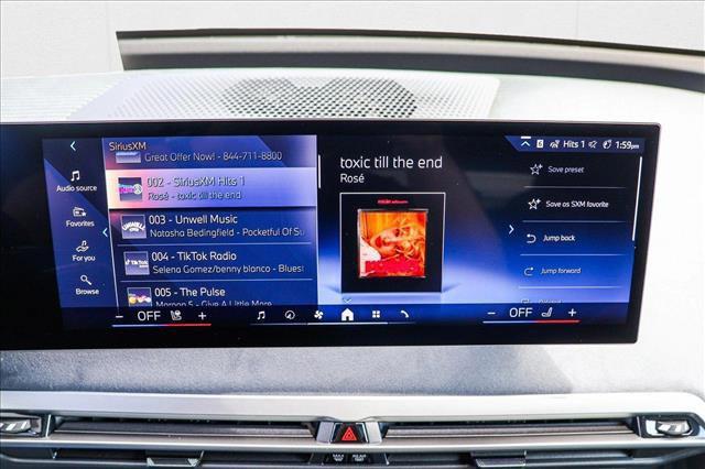 used 2026 BMW iX car, priced at $87,875