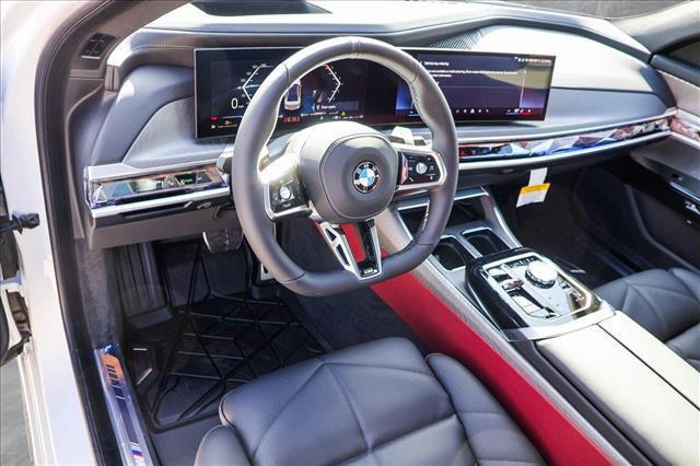 new 2025 BMW 740 car, priced at $104,350