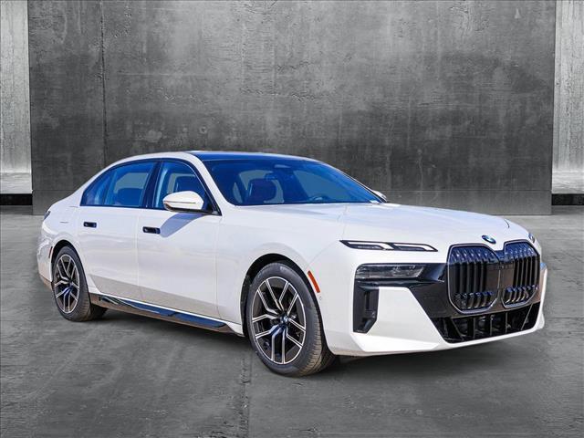 new 2025 BMW 740 car, priced at $104,350