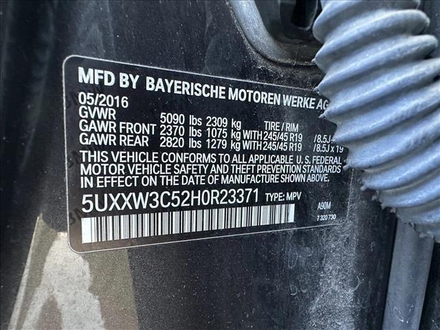 used 2017 BMW X4 car, priced at $12,491