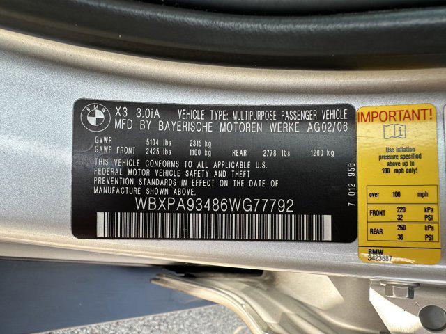 used 2006 BMW X3 car, priced at $7,599