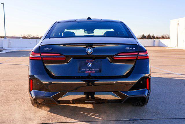 new 2025 BMW 530 car, priced at $72,325