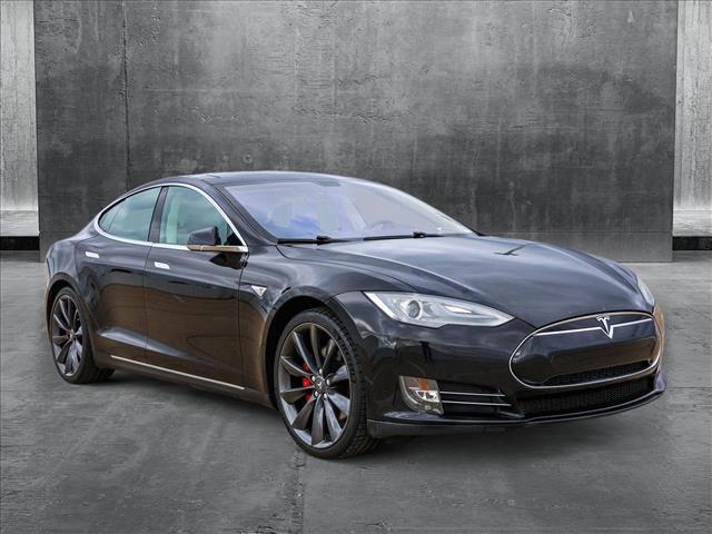 used 2014 Tesla Model S car, priced at $12,491