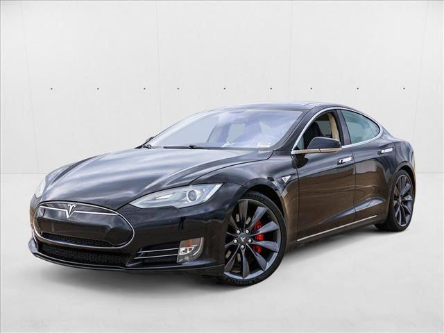 used 2014 Tesla Model S car, priced at $12,491