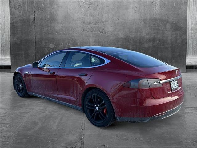 used 2015 Tesla Model S car, priced at $13,491