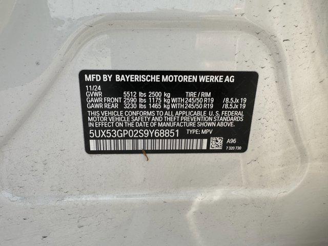used 2025 BMW X3 car, priced at $49,991