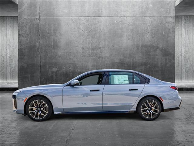new 2025 BMW 740 car, priced at $104,350