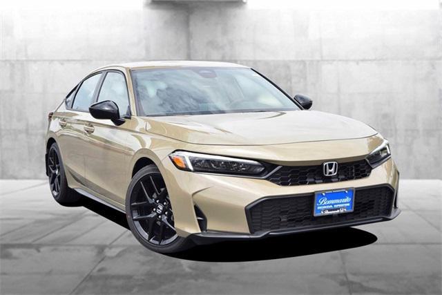 new 2025 Honda Civic car, priced at $29,055
