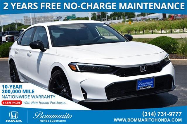 new 2025 Honda Civic car, priced at $29,055