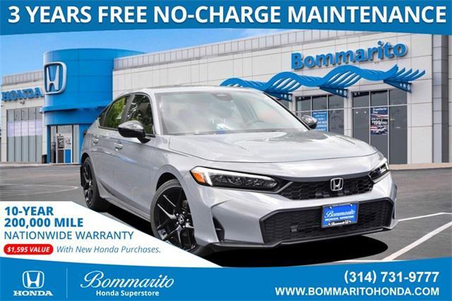 new 2025 Honda Civic car, priced at $29,055