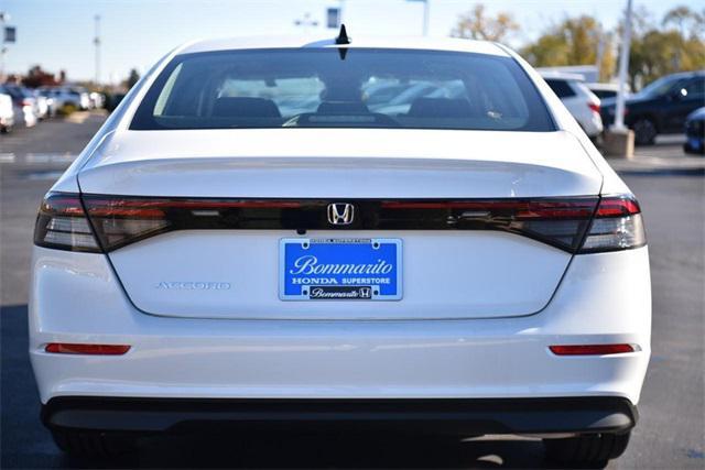 new 2025 Honda Accord car, priced at $32,110