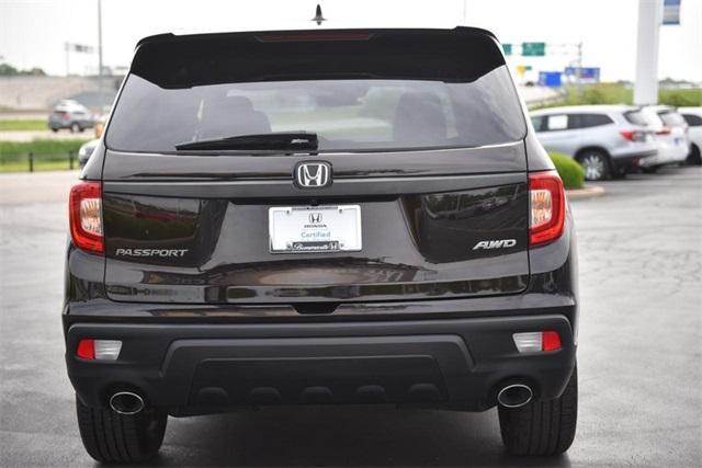 used 2021 Honda Passport car, priced at $31,308