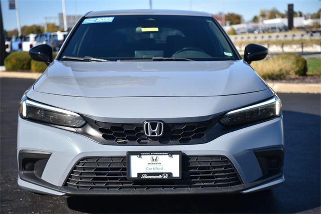 used 2022 Honda Civic car, priced at $24,588