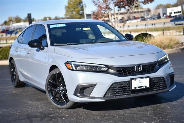 used 2022 Honda Civic car, priced at $24,588