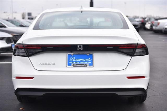 new 2024 Honda Accord car, priced at $31,460