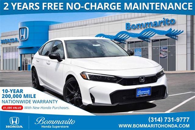new 2025 Honda Civic car, priced at $29,055