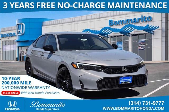 new 2025 Honda Civic car, priced at $29,055