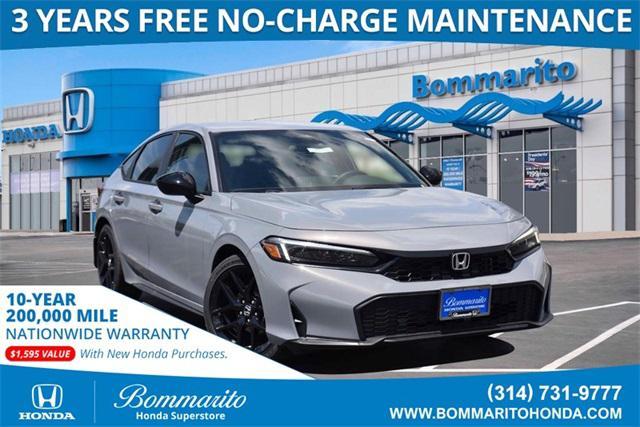 new 2025 Honda Civic car, priced at $29,055