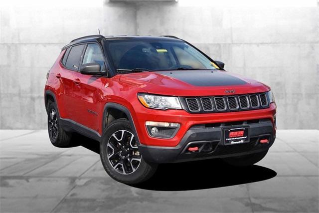 used 2021 Jeep Compass car, priced at $20,188