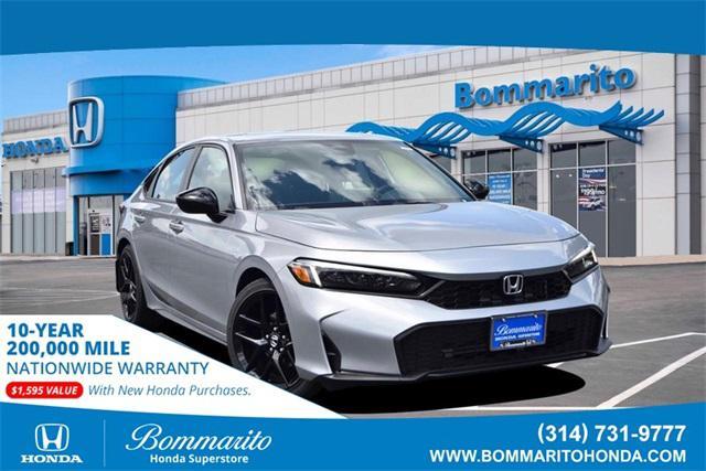 new 2025 Honda Civic car, priced at $28,600