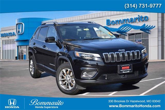 used 2021 Jeep Cherokee car, priced at $21,588