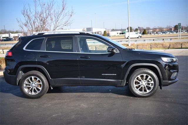 used 2021 Jeep Cherokee car, priced at $21,588