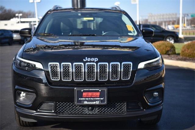 used 2021 Jeep Cherokee car, priced at $21,588