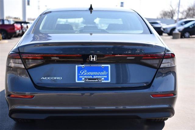 new 2025 Honda Accord car, priced at $31,710