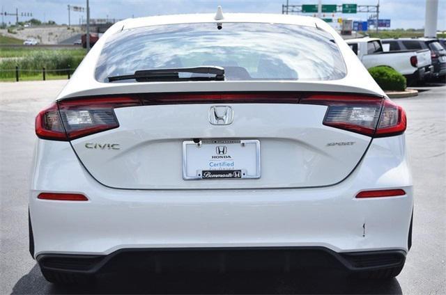 used 2025 Honda Civic car, priced at $28,188