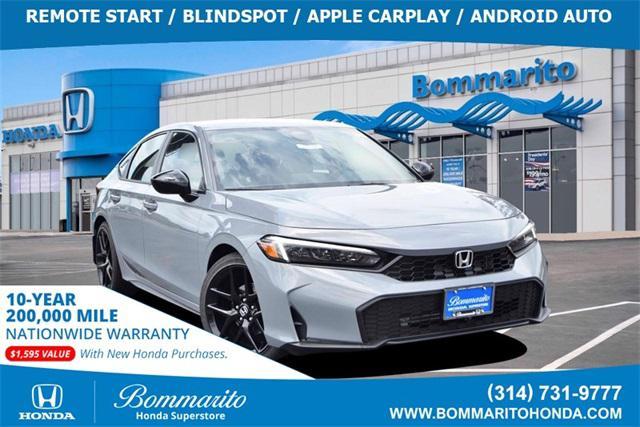 new 2025 Honda Civic car, priced at $29,055