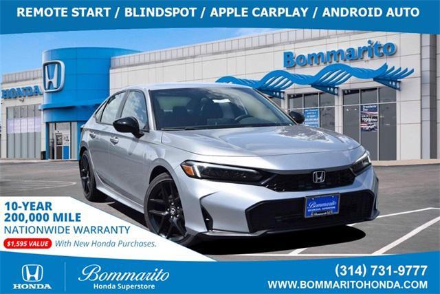 new 2025 Honda Civic car, priced at $27,400